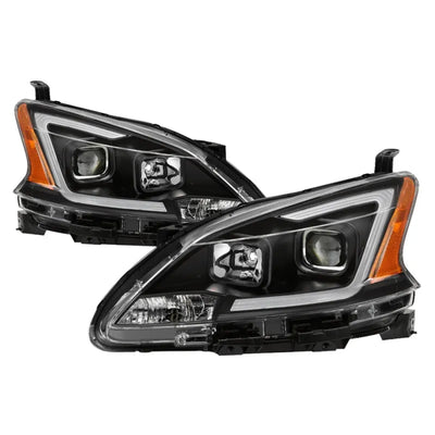 SPYDER black headlights