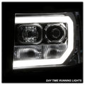 SPYDER headlights close-up