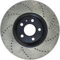 Stoptech auto part installed view