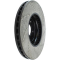 Stoptech auto part close-up