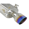 aFe cat-back exhaust close-up