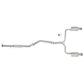 aFe cat-back exhaust installed view