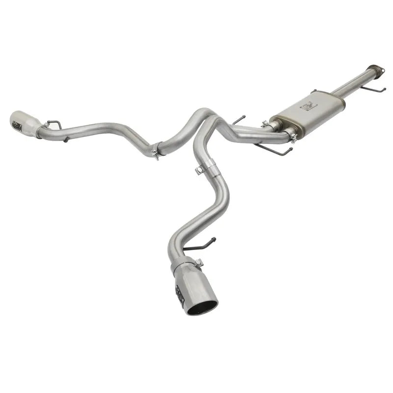 aFe polished cat-back exhaust