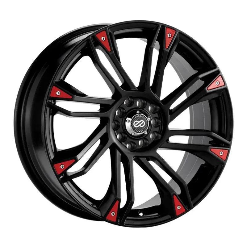 Enkei black auto part