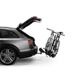 Thule roof rack installed view