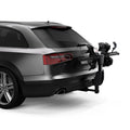 Thule roof rack close-up