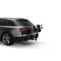 Thule roof rack installed view