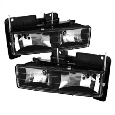 SPYDER black headlights