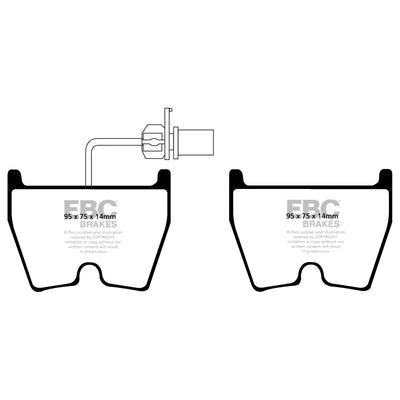 EBC blue auto part