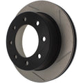 Stoptech auto part close-up