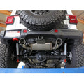 aFe cat-back exhaust detail