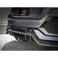 aFe cat-back exhaust detail
