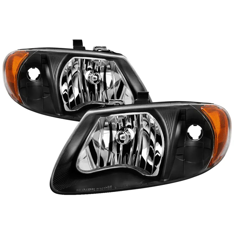 SPYDER black headlights
