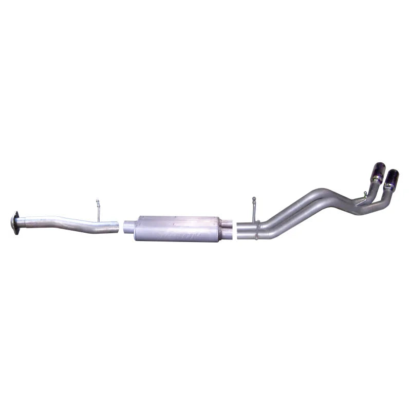 Gibson silver cat-back exhaust