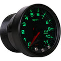 AutoMeter gauge installed view