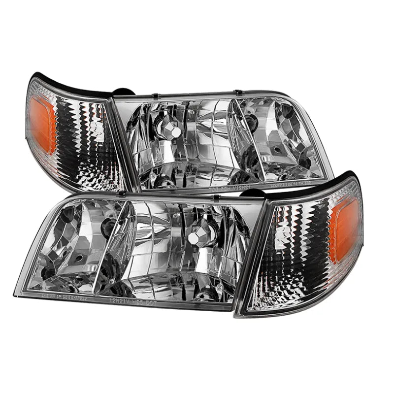 SPYDER chrome headlights