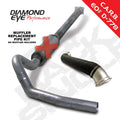 Diamond Eye Performance silver cat-back exhaust