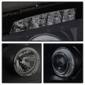 SPYDER headlights close-up