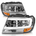 ANZO headlights detail