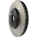 Stoptech auto part close-up