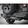 aFe axle-back exhaust close-up