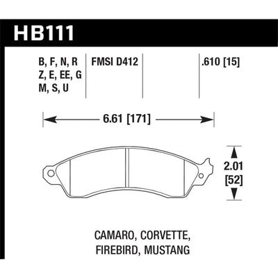 Hawk Performance auto part
