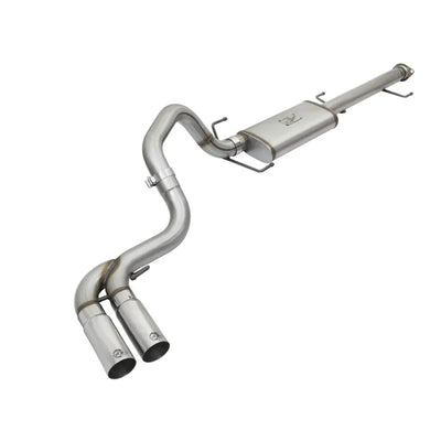 aFe polished cat-back exhaust