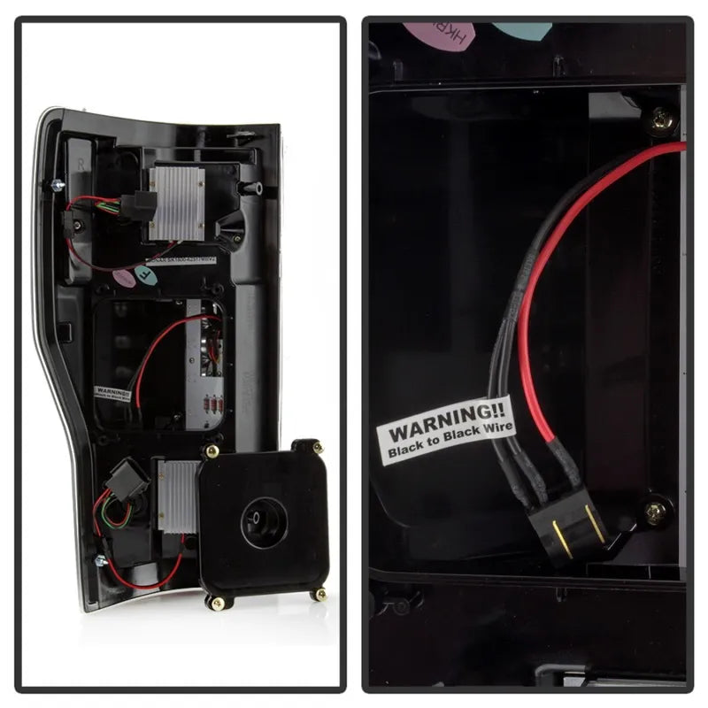 SPYDER black tail light