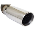 aFe cat-back exhaust close-up