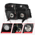 ANZO headlights close-up
