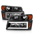 ANZO headlights close-up