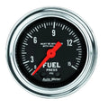 AutoMeter chrome gauge
