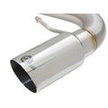aFe cat-back exhaust detail