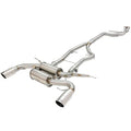 aFe cat-back exhaust close-up