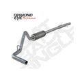 Diamond Eye Performance silver cat-back exhaust