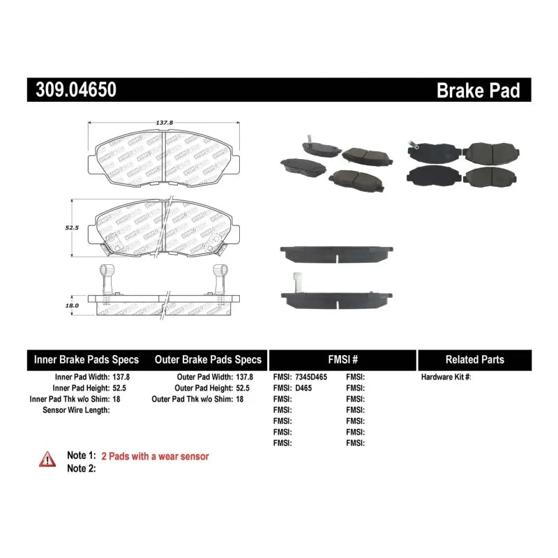 Stoptech auto part