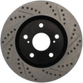 Stoptech auto part close-up