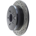 Stoptech auto part close-up