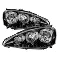 SPYDER black headlights