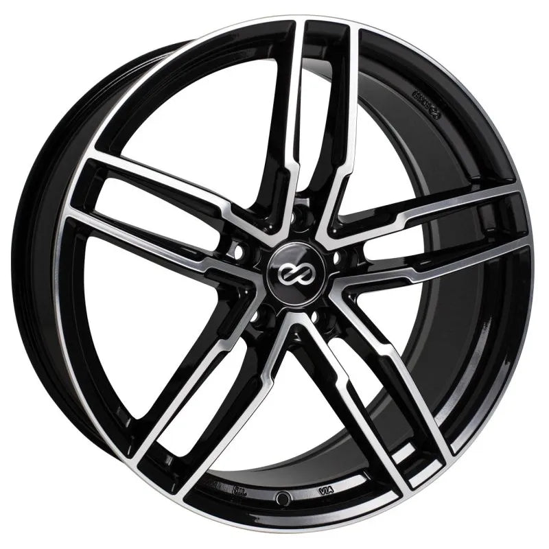 Enkei black auto part
