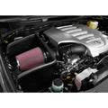 K&N Engineering intake system installed view