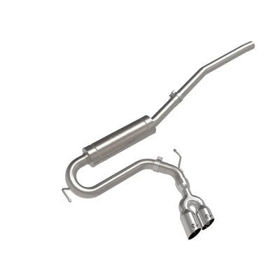 aFe polished cat-back exhaust