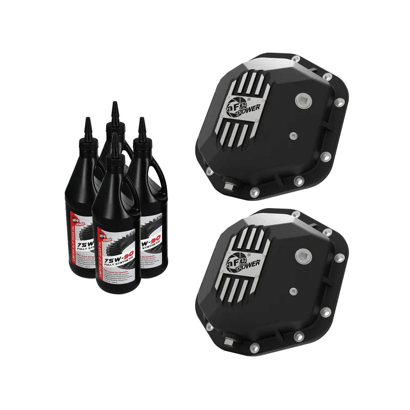 aFe black differential cover