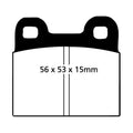 EBC red auto part