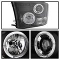 SPYDER headlights close-up