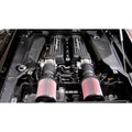 K&N Engineering air filter installed view