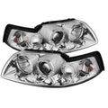 SPYDER headlights installed view