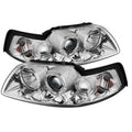 SPYDER headlights installed view