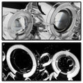 SPYDER headlights close-up