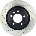 Stoptech auto part installed view